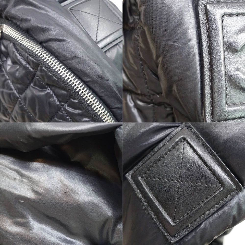 Chanel Backpack Coco Cocoon Nylon Black 23 — view 8