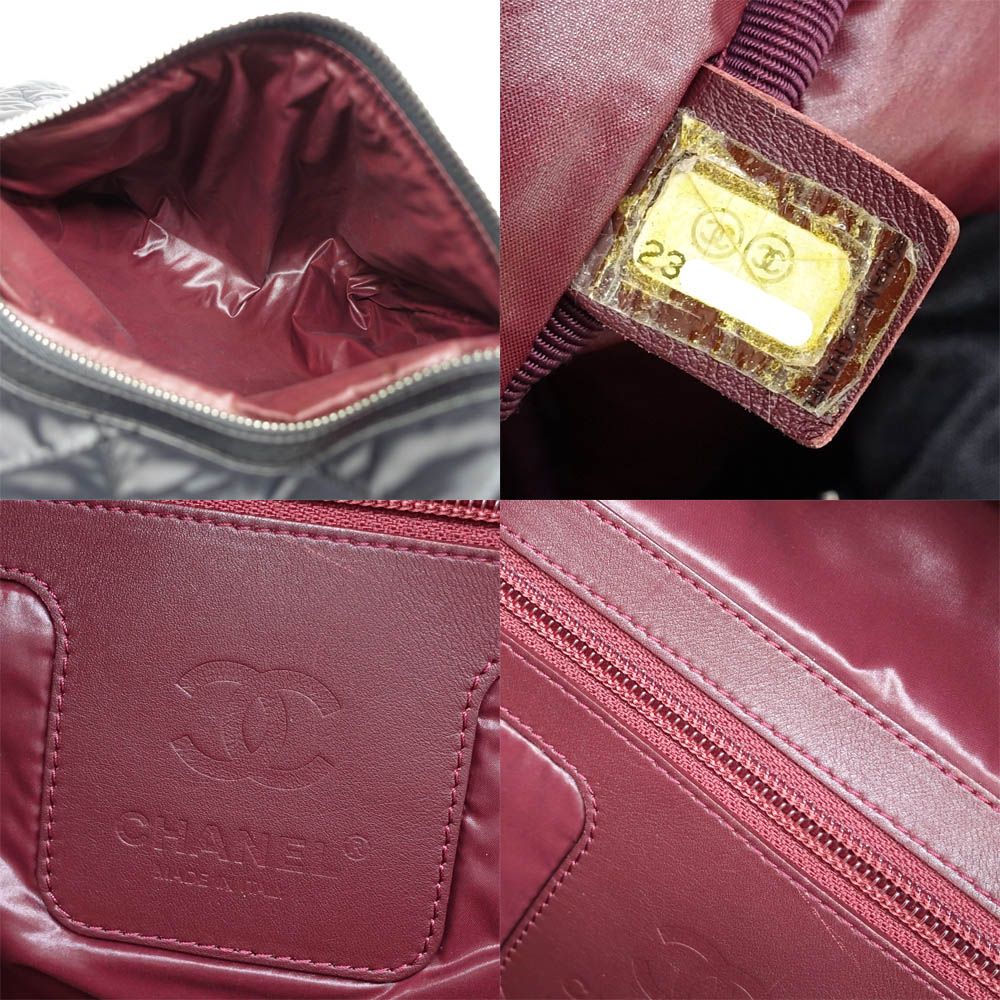Chanel Backpack Coco Cocoon Nylon Black 23 — view 6