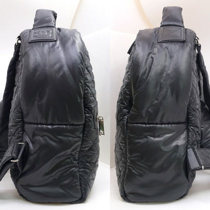 Chanel Backpack Coco Cocoon Nylon Black 23 — view 3