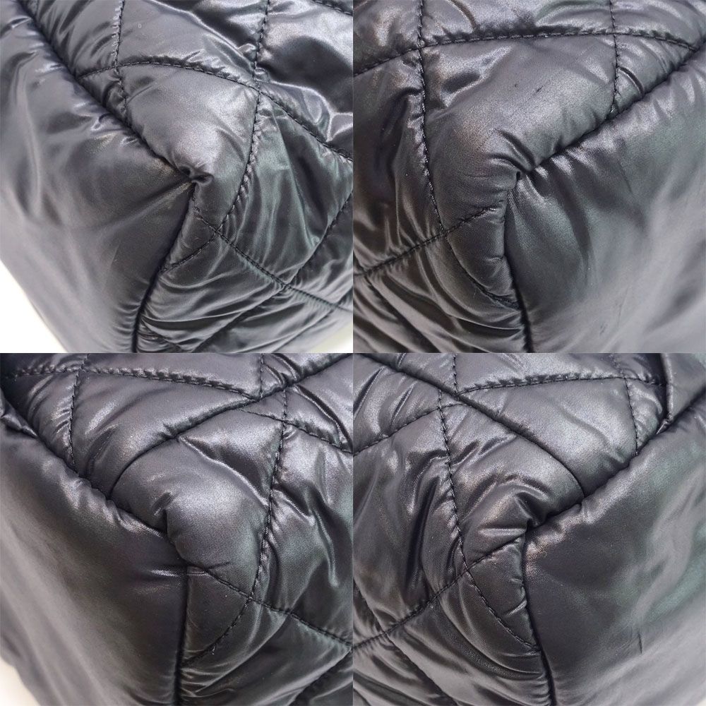 Chanel Backpack Coco Cocoon Nylon Black 23 — view 4