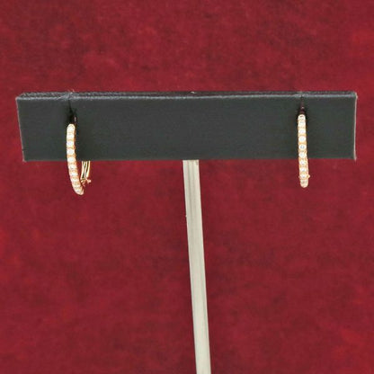 Cartier Trinity Diamond Earrings — view 4