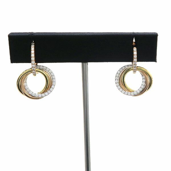 Cartier Trinity Diamond Earrings