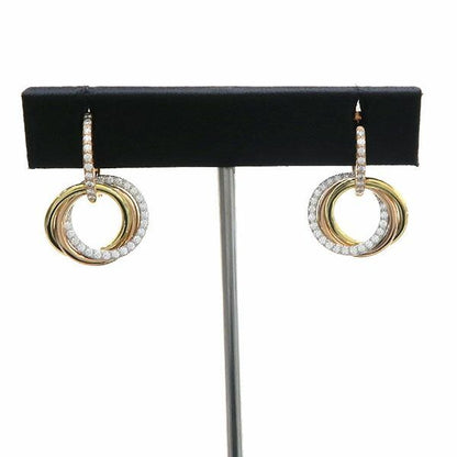 Cartier Trinity Diamond Earrings