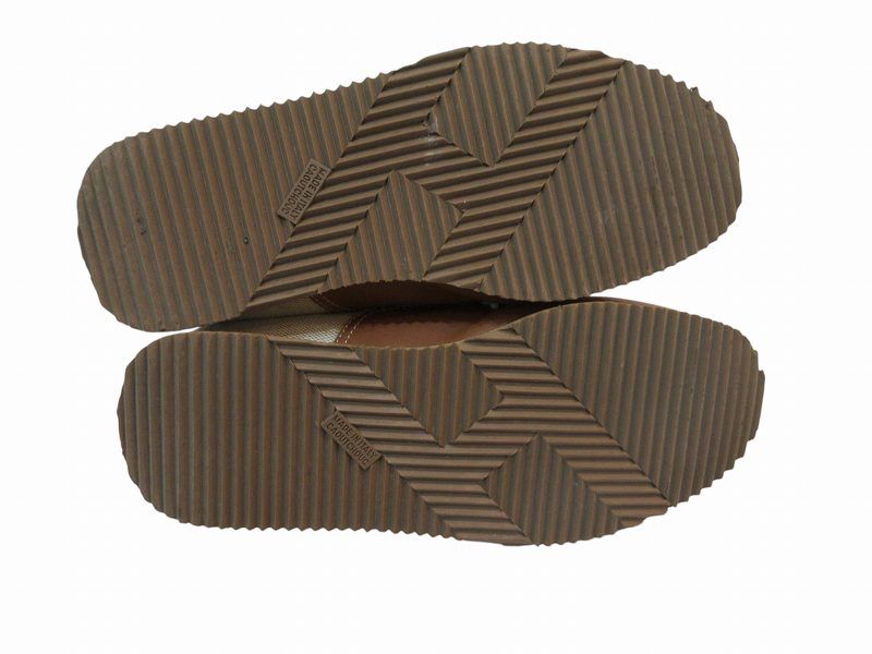 Hermes Sneakers Canvas Leather Brown — view 6
