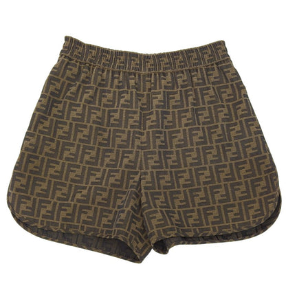 Fendi Canvas Shorts Brown