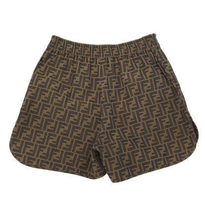 Fendi Canvas Shorts Brown — view 2