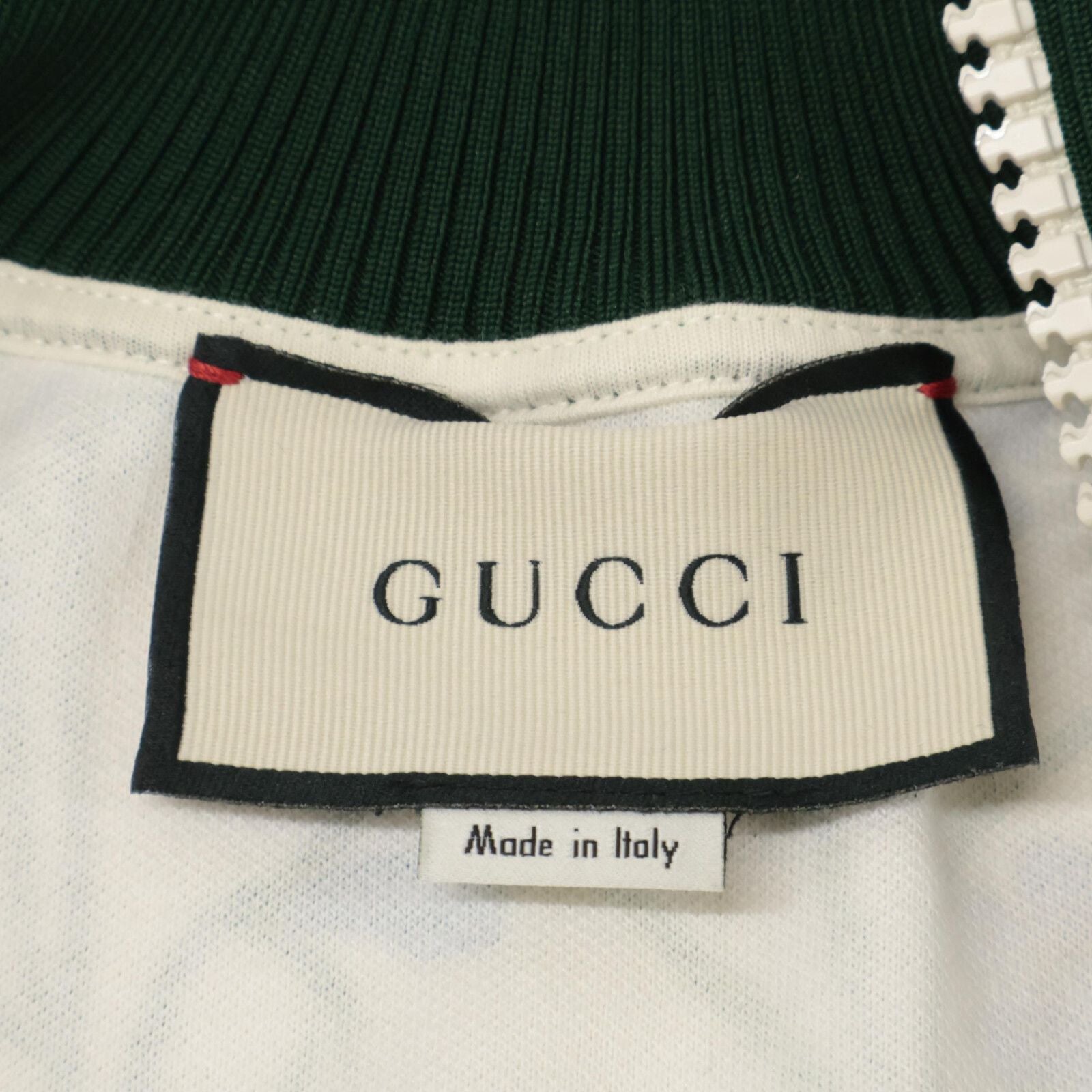 Gucci White Flower Print Frill Sleeve Jersey Dress XS — view 3