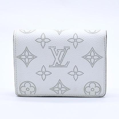 Louis Vuitton Fold Wallet White Black Purple Monogram Portefeuille Clair