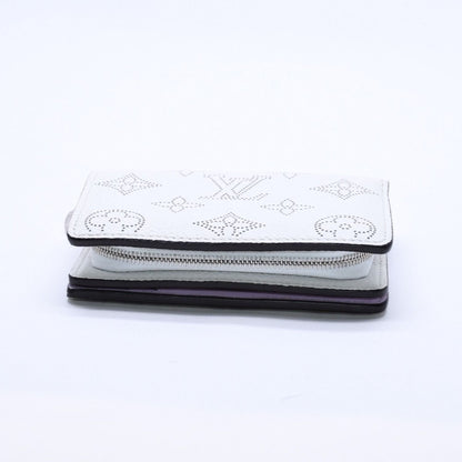 Louis Vuitton Fold Wallet White Black Purple Monogram Portefeuille Clair — view 5