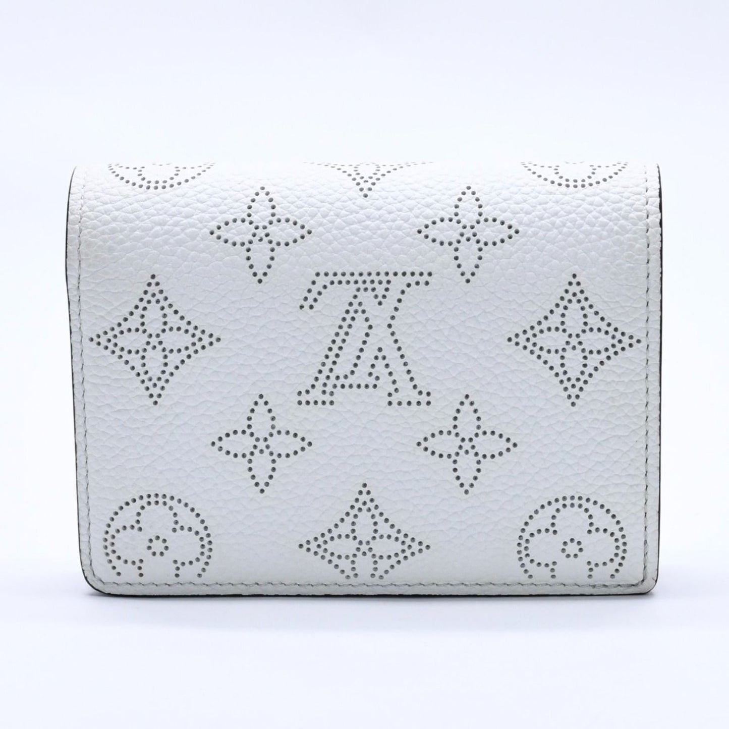 Louis Vuitton Fold Wallet White Black Purple Monogram Portefeuille Clair — view 2