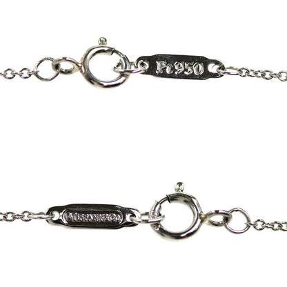 Tiffany & Co Platinum Solitaire Necklace Diamond 40.5 — view 5