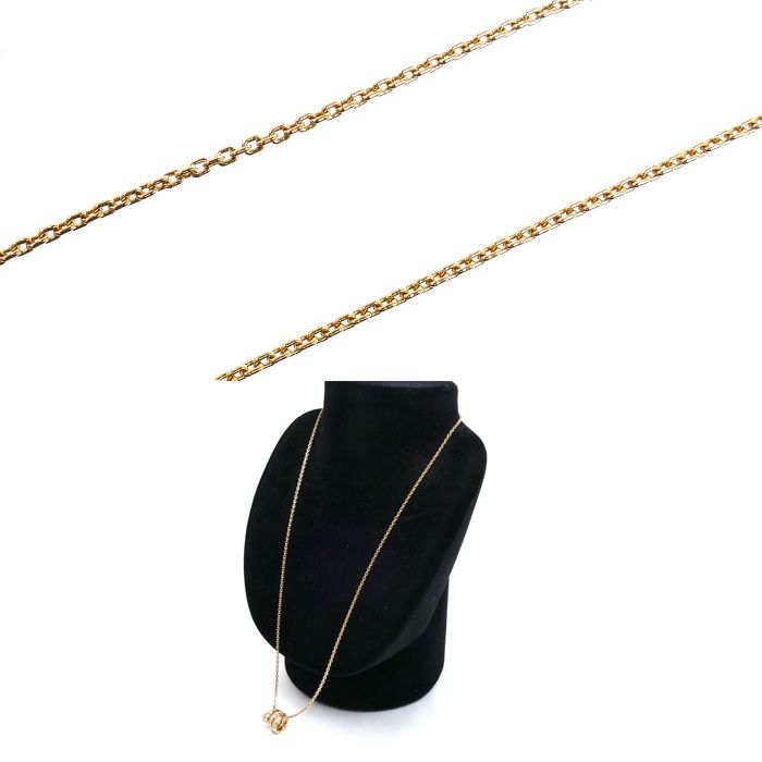 Bvlgari 18K Pink Gold Serpenti Vipa Necklace Diamond 52 54 — view 6