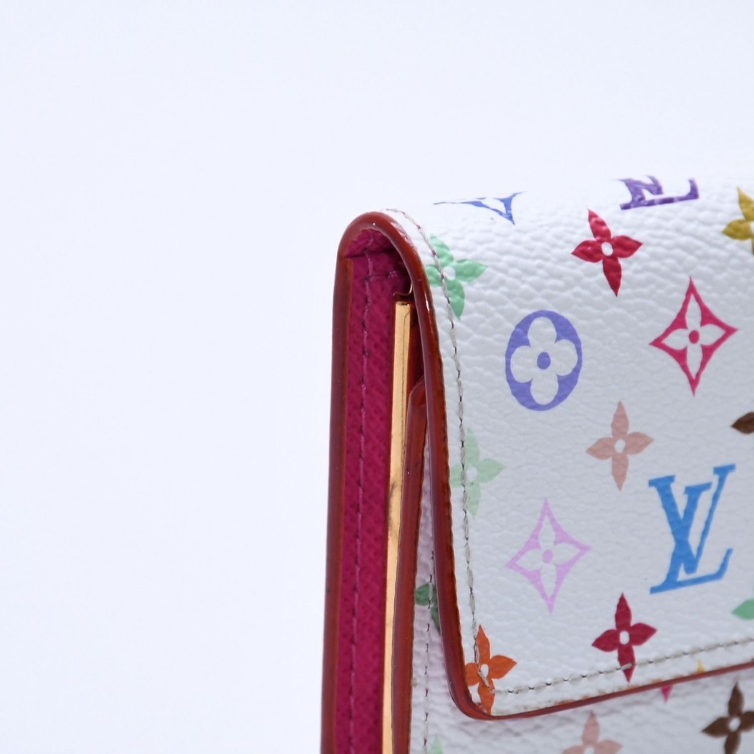 Louis Vuitton Key Case Multicolor White Takashi Murakami Collaboration — view 7