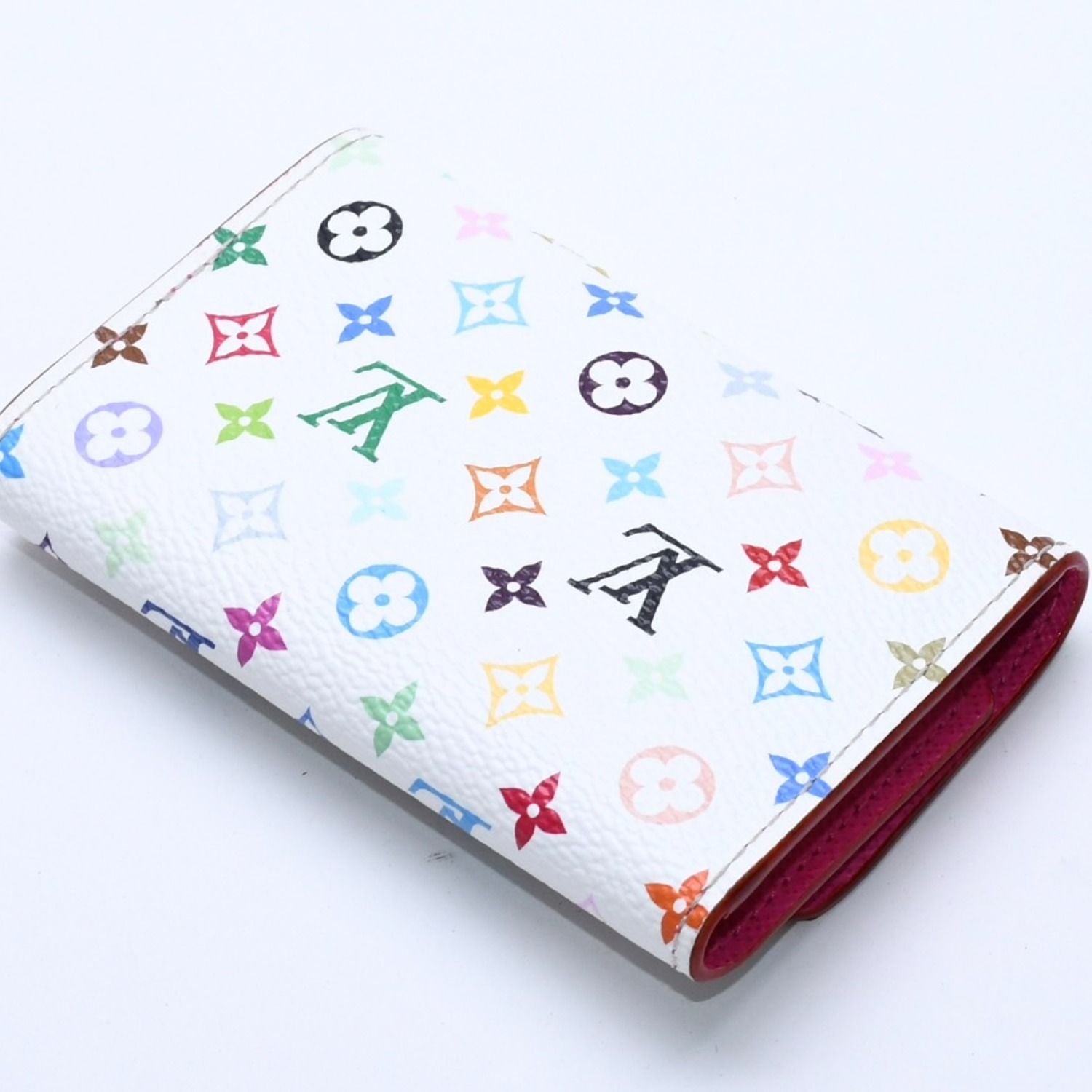 Louis Vuitton Key Case Multicolor White Takashi Murakami Collaboration — view 4