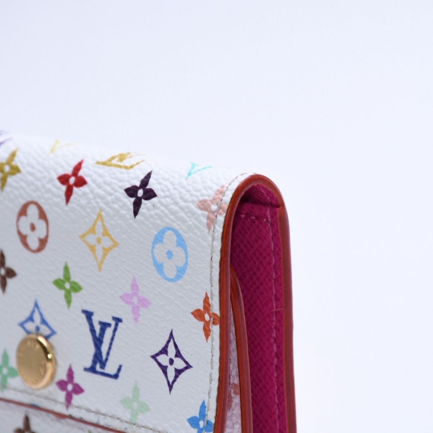Louis Vuitton Key Case Multicolor White Takashi Murakami Collaboration — view 5