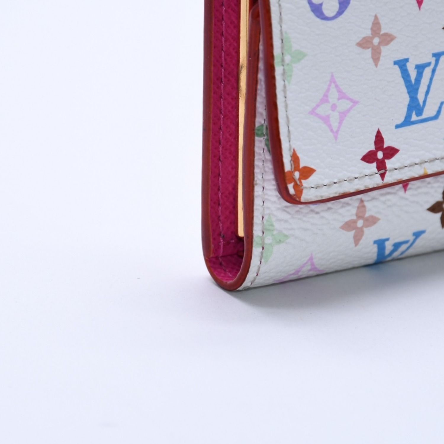 Louis Vuitton Key Case Multicolor White Takashi Murakami Collaboration — view 8