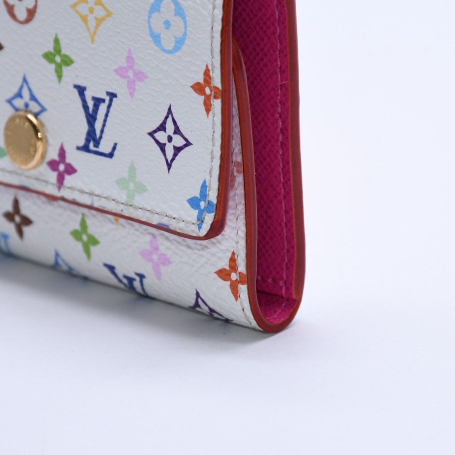 Louis Vuitton Key Case Multicolor White Takashi Murakami Collaboration — view 6