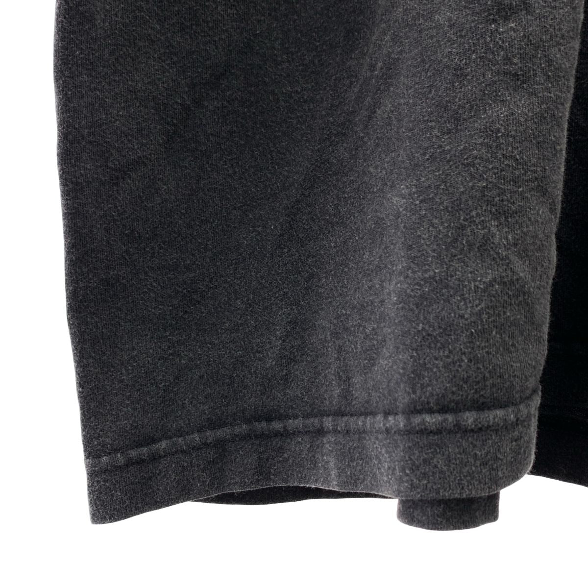 Balenciaga Oversized Tee Vintage Processed T-Shirt 3 Black — view 3