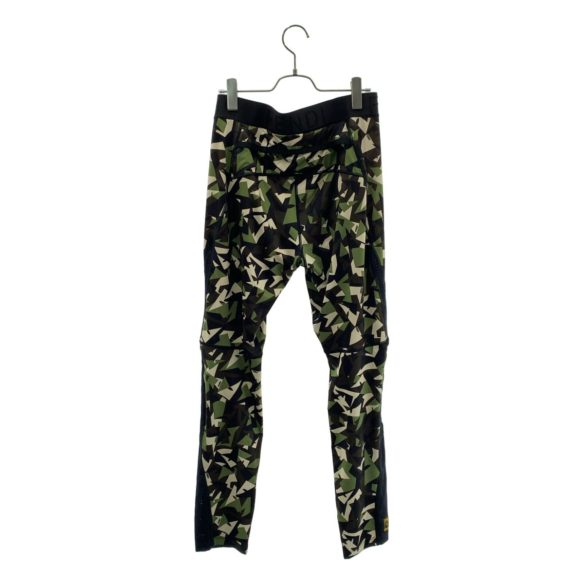 Fendi Bugs Eye Camouflage Leggings XL Khaki Pants — view 4