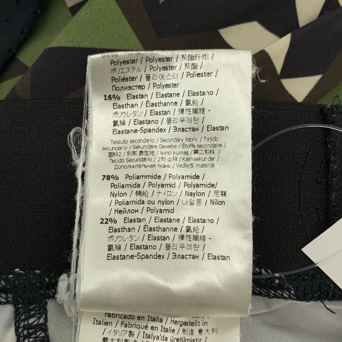 Fendi Bugs Eye Camouflage Leggings XL Khaki Pants — view 8