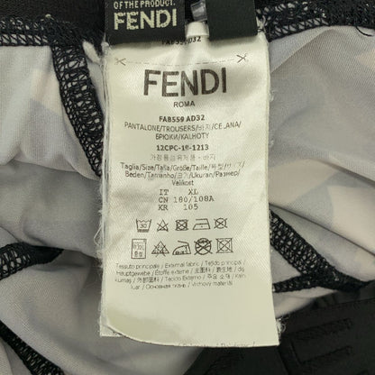 Fendi Bugs Eye Camouflage Leggings XL Khaki Pants — view 7