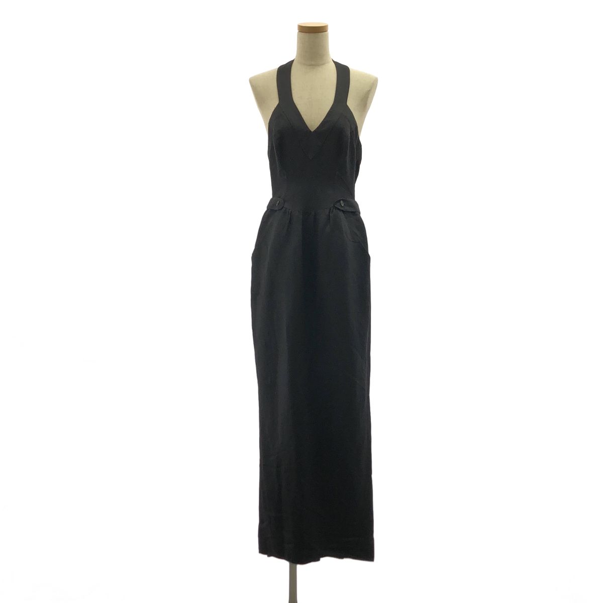 Fendi 365 Shoulder Dress 42 Black