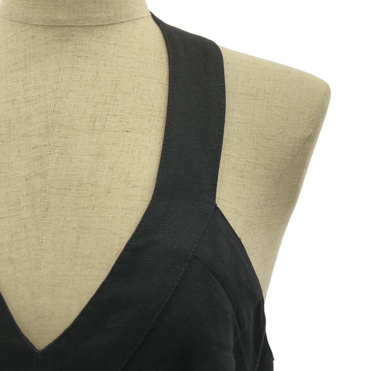 Fendi 365 Shoulder Dress 42 Black — view 2