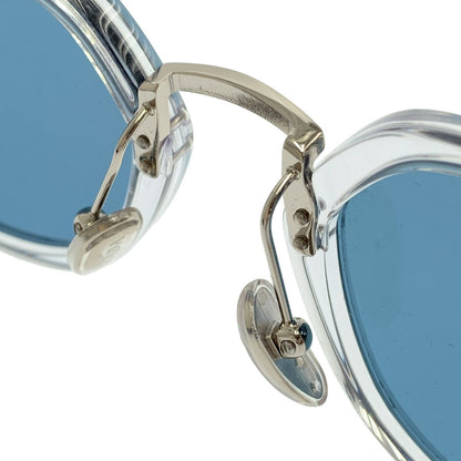 Prada Clear Frame Eyewear Sunglasses Blue — view 3