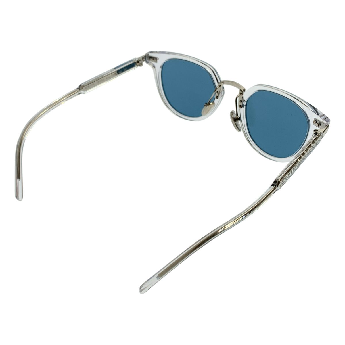 Prada Clear Frame Eyewear Sunglasses Blue — view 2