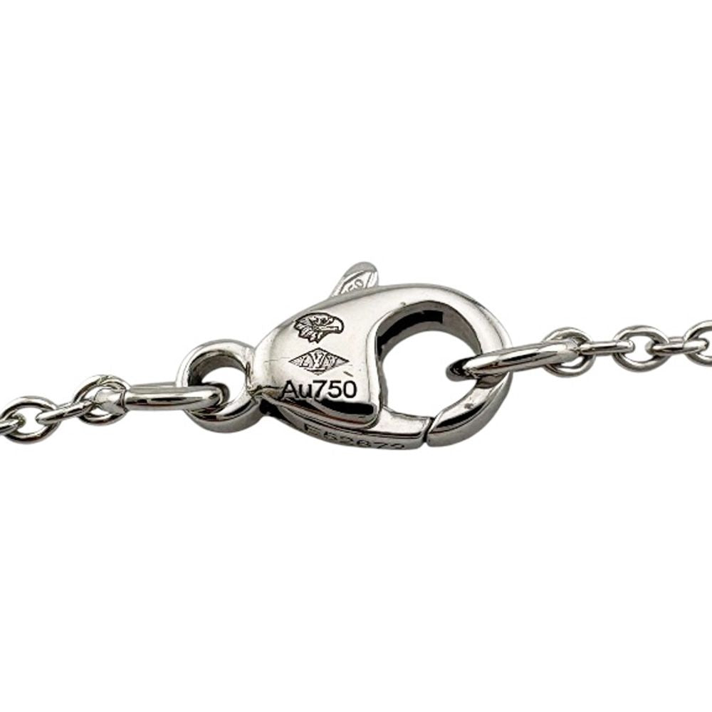 Louis Vuitton Pendentif Empreinte Necklace 18K White Gold — view 8