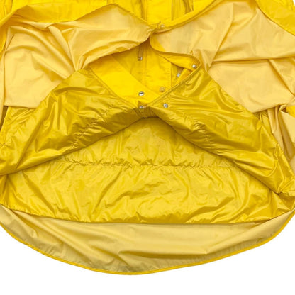 Moncler Long Coat Rins Jacket 0 Nylon Yellow Lins — view 7