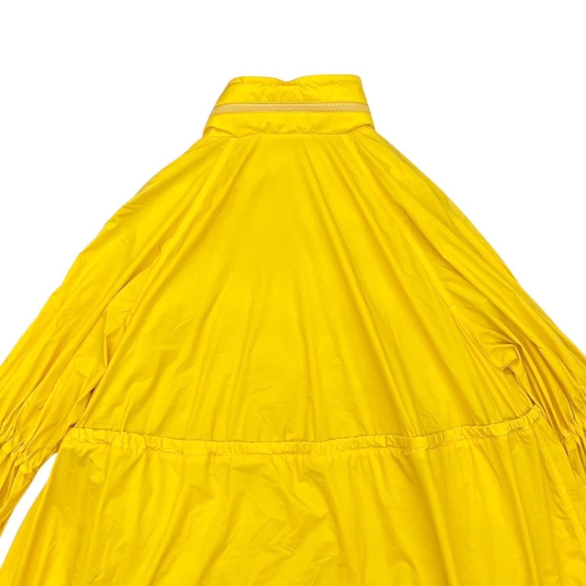 Moncler Long Coat Rins Jacket 0 Nylon Yellow Lins — view 5