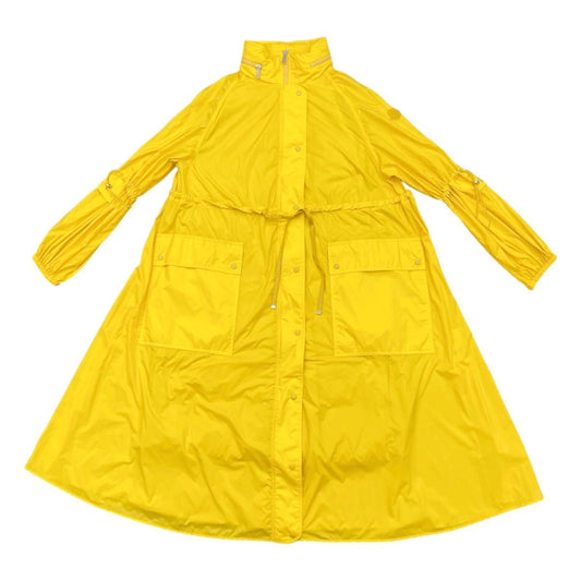 Moncler Long Coat Rins Jacket 0 Nylon Yellow Lins