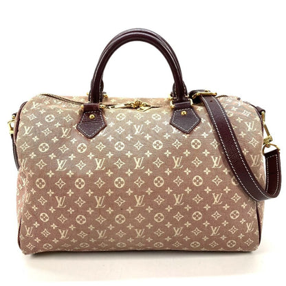 Louis Vuitton Handbag Speedy Bandouliere 30 Monogram Idylle Sepia Brown