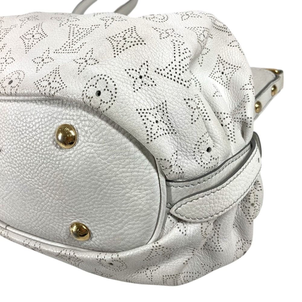Louis Vuitton Shoulder Bag XS Monogram Mahina Leather White — view 6