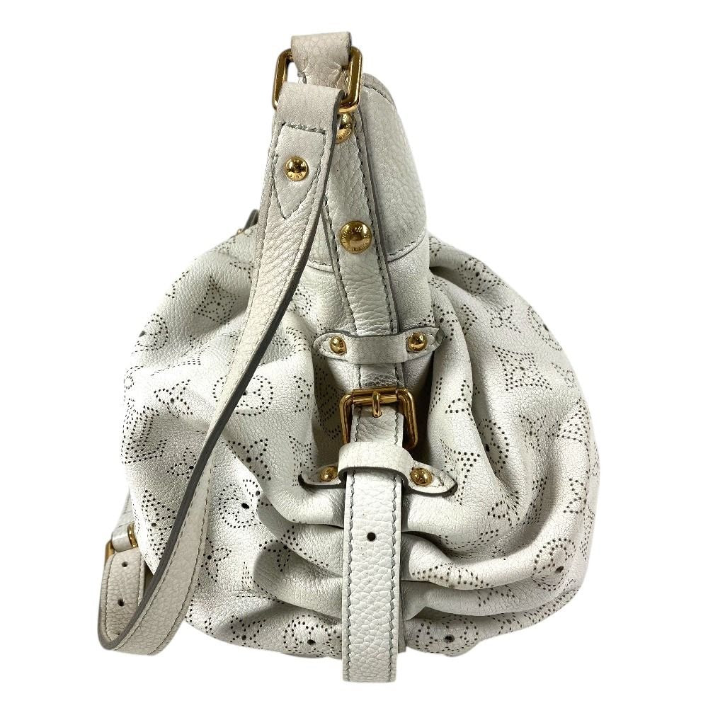 Louis Vuitton Shoulder Bag XS Monogram Mahina Leather White — view 3