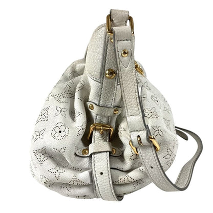 Louis Vuitton Shoulder Bag XS Monogram Mahina Leather White — view 4