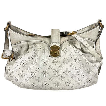 Louis Vuitton Shoulder Bag XS Monogram Mahina Leather White