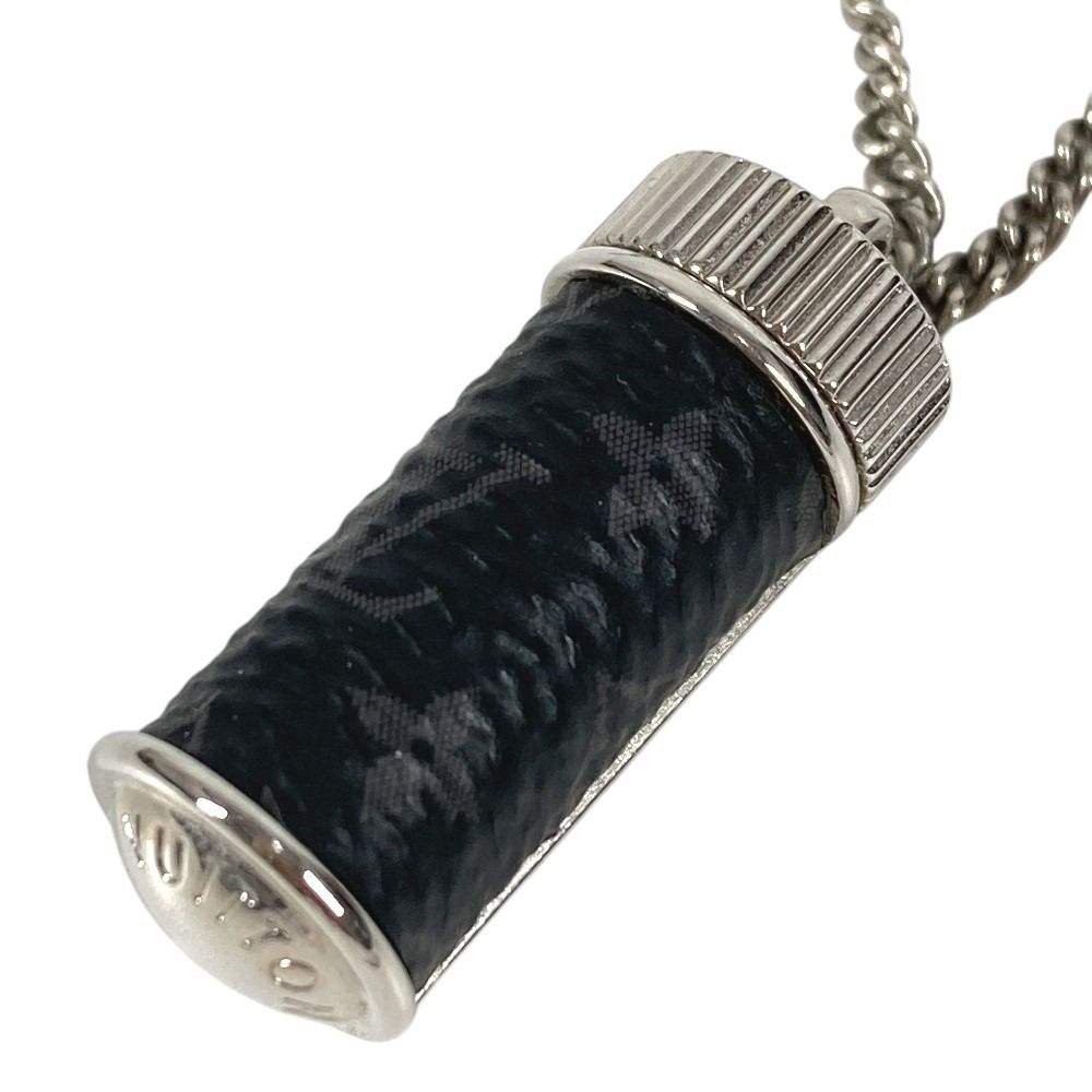 Louis Vuitton Necklace Charm Metal Black — view 5