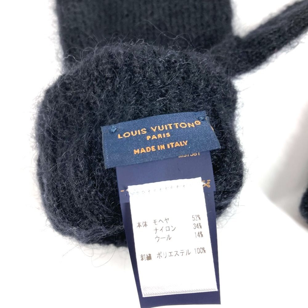 Louis Vuitton Gloves LV Script Black — view 5