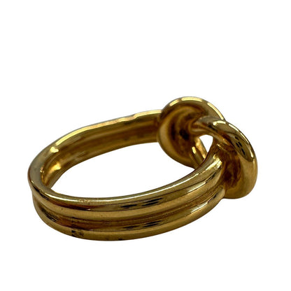 Hermes Scarf Ring Atame Gold Plated Easy Shawl — view 5