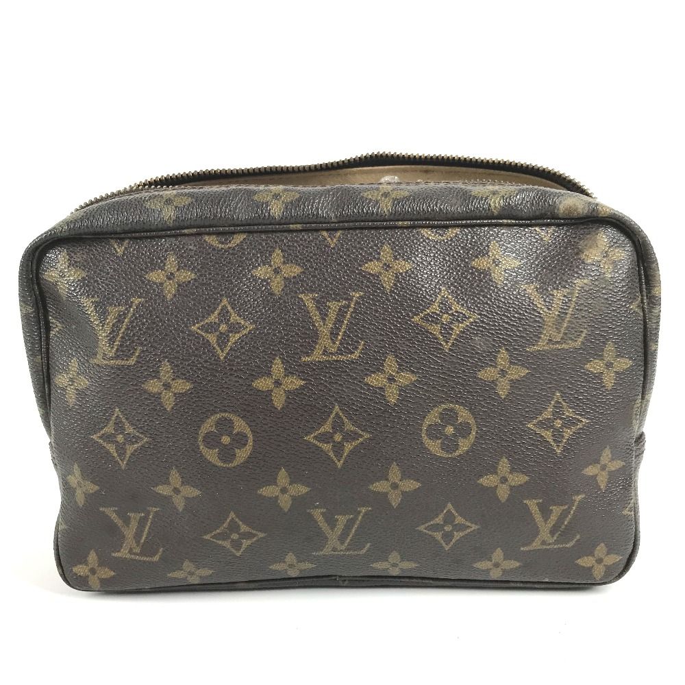Louis Vuitton Makeup Pouch Trousse Toilette 23 Monogram Canvas Brown