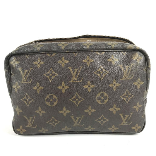 Louis Vuitton Makeup Pouch Trousse Toilette 23 Monogram Canvas Brown