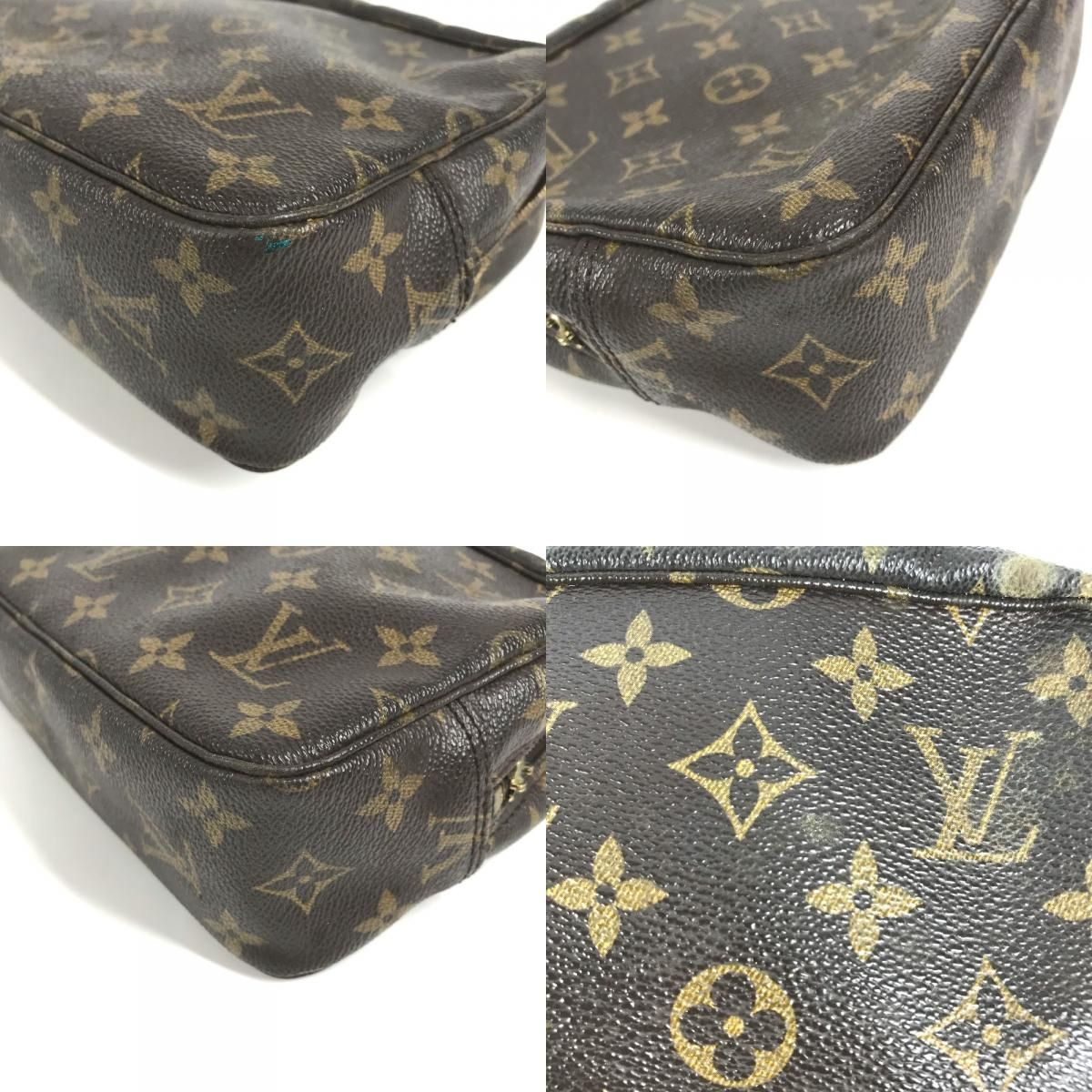 Louis Vuitton Makeup Pouch Trousse Toilette 23 Monogram Canvas Brown — view 7