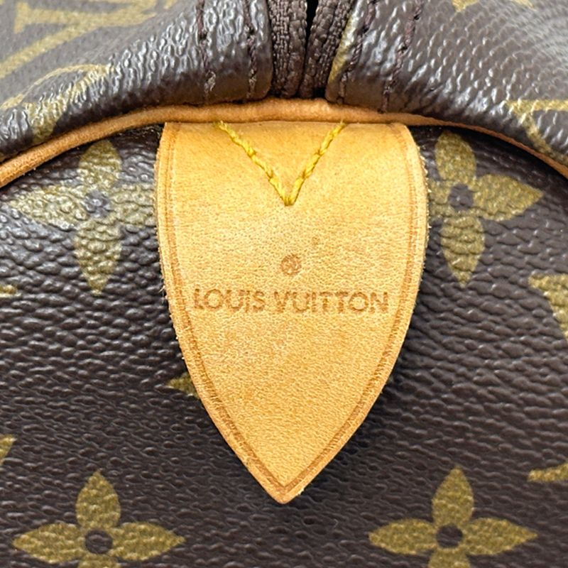 Louis Vuitton Bag Monogram Handbag Speedy 40 Brown Handle Mini Boston Outing — view 6