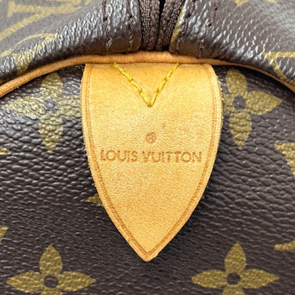 Louis Vuitton Bag Monogram Handbag Speedy 40 Brown Handle Mini Boston Outing — view 6