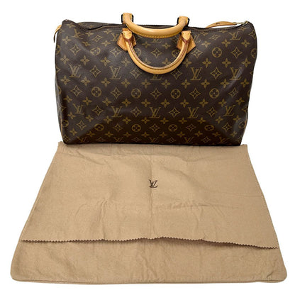 Louis Vuitton Bag Monogram Handbag Speedy 40 Brown Handle Mini Boston Outing — view 7