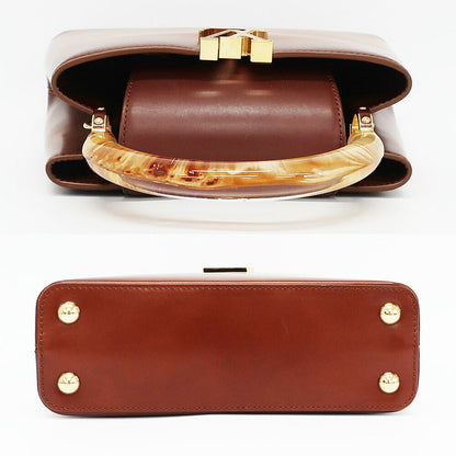 Louis Vuitton Heaven LV Capucines BB 2-Way Shoulder Bag Tortoiseshell Brown — view 3