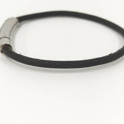 Hermes Bracelet Fantasy Heart Silver Color Black Plated — view 5