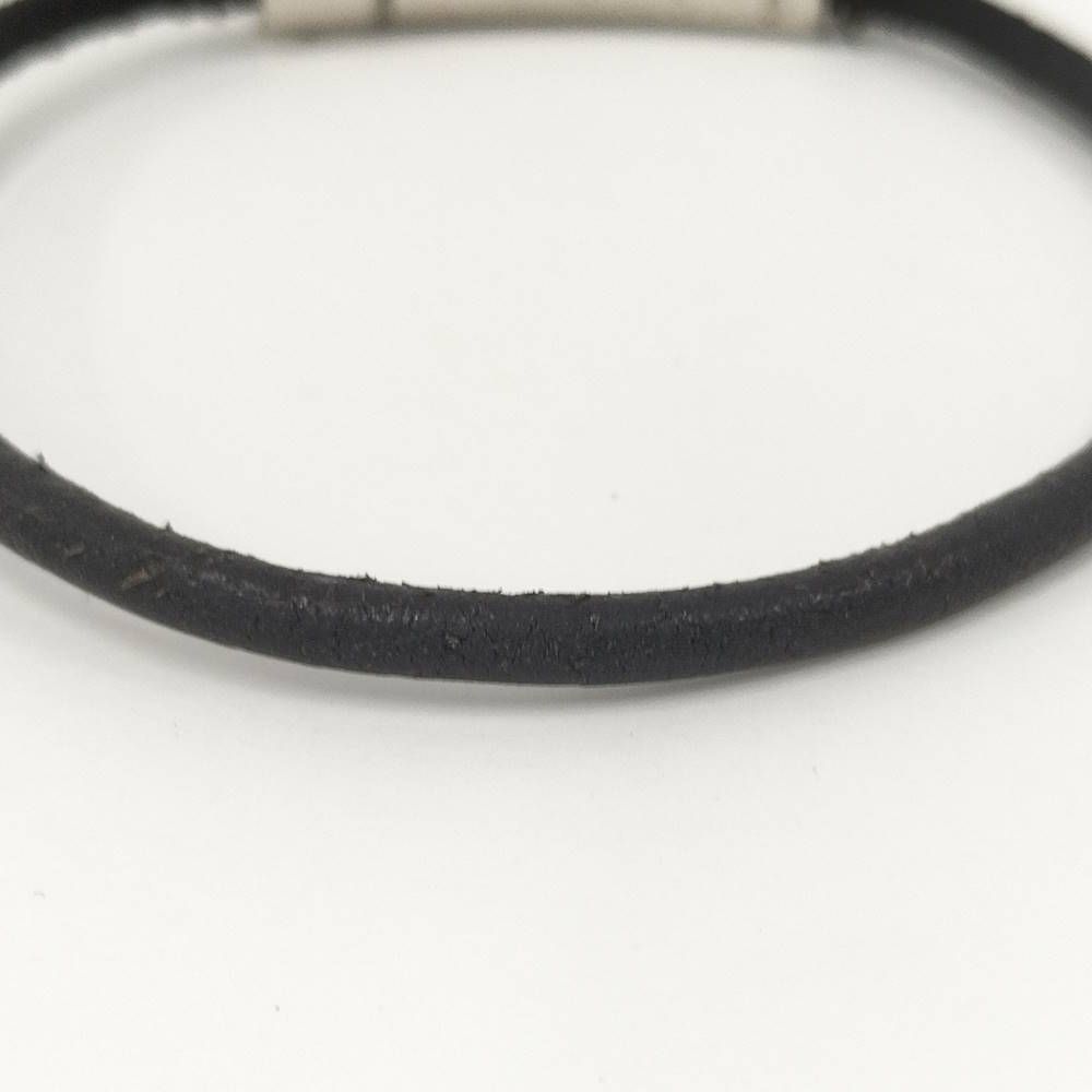 Hermes Bracelet Fantasy Heart Silver Color Black Plated — view 6